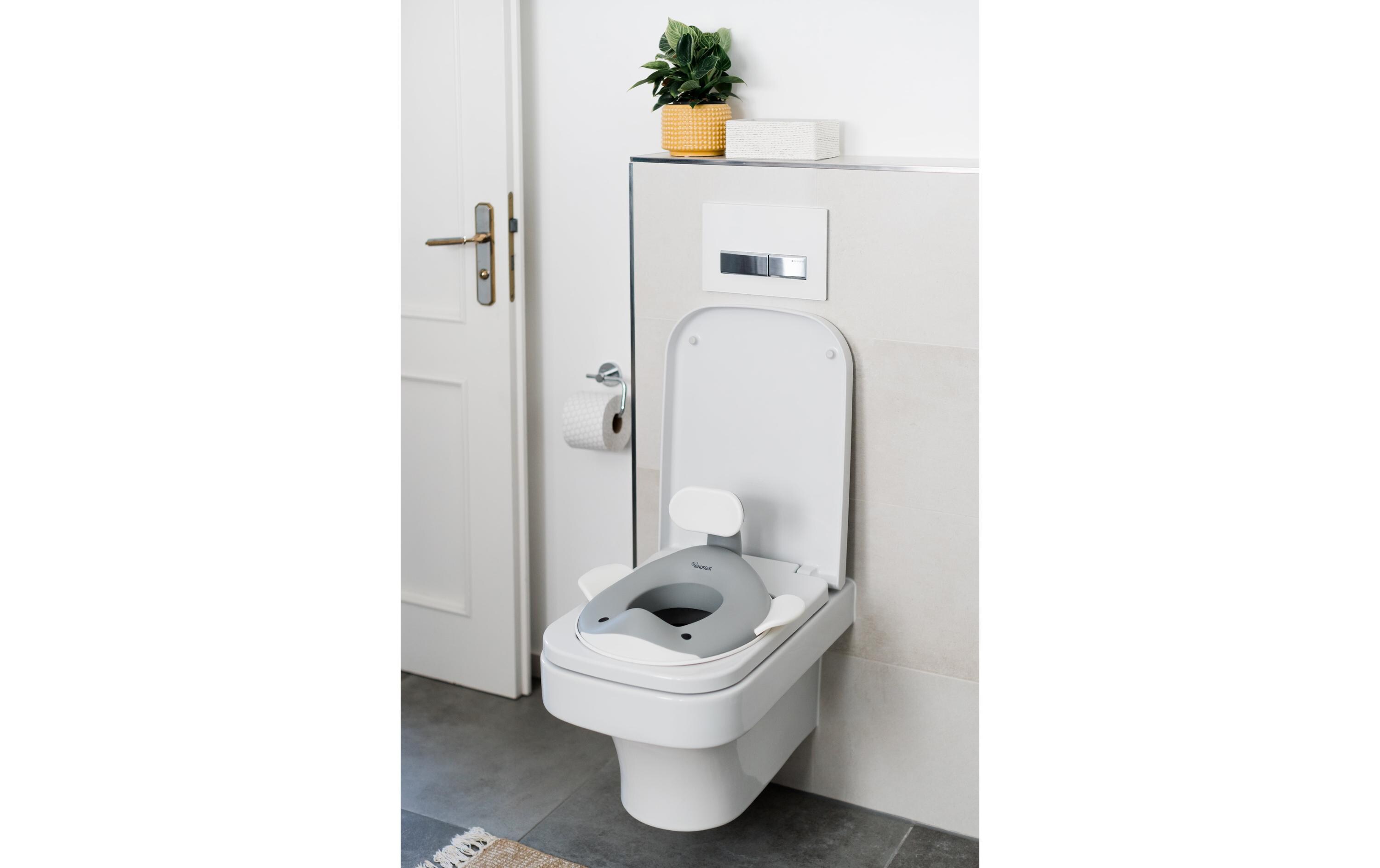 Kindsgut Toilettensitz Wal Dunkelgrau