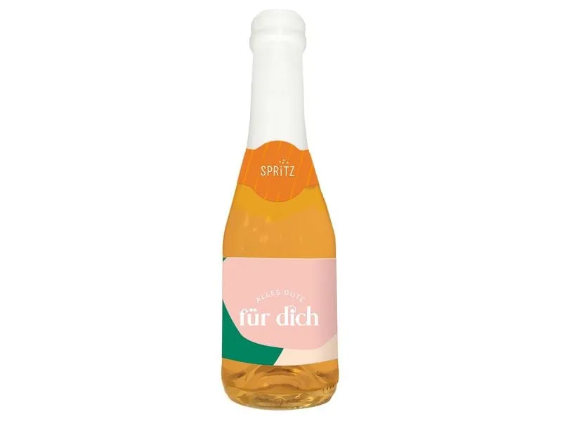 Grafik Werkstatt Aperitivo Spritz-Flasche Alles Gute für dich, 0.2 l Grafik Werkstatt Aperitivo Spritz-Flasche Alles Gute für dich, 0.2 l