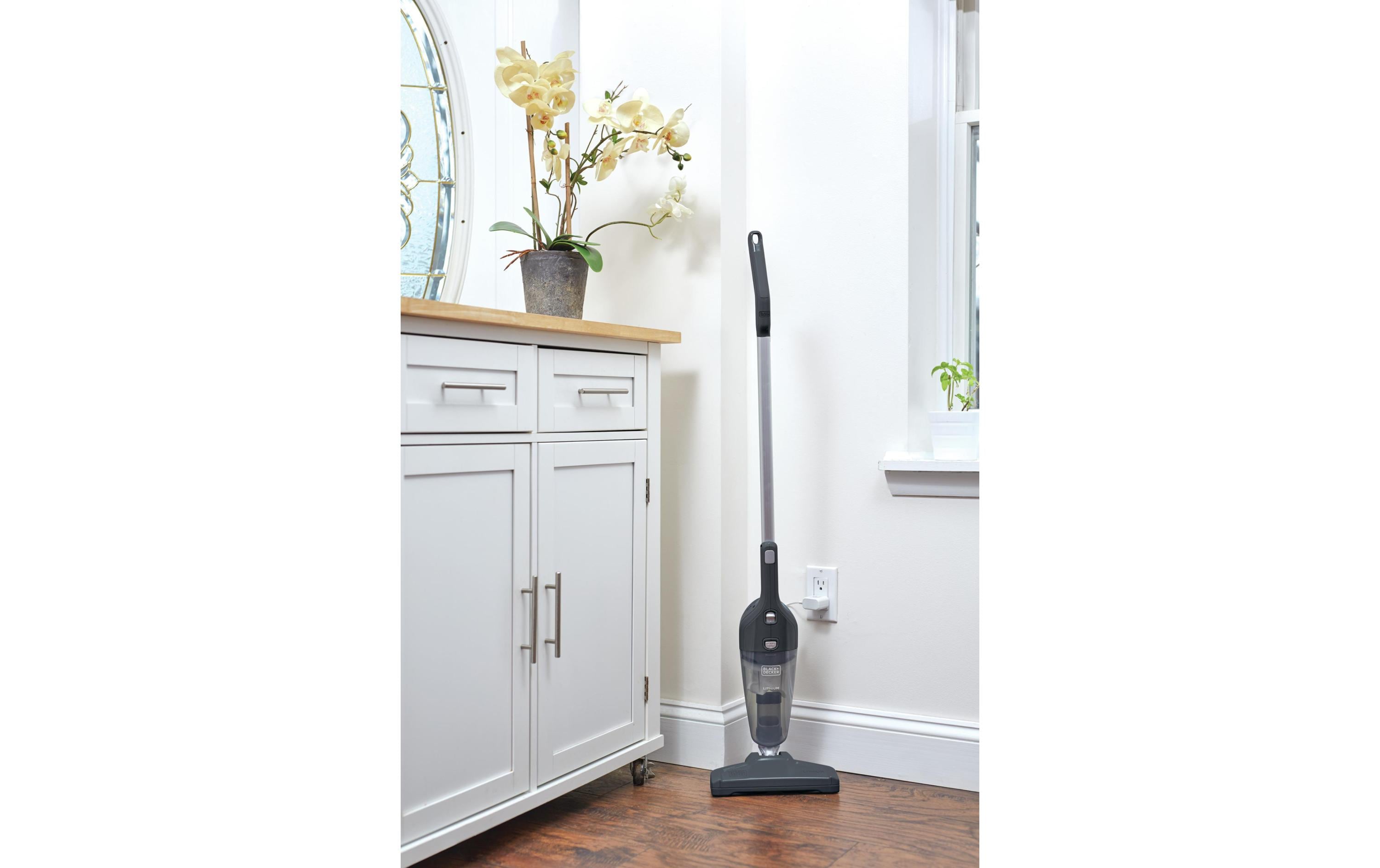 BLACK+DECKER Akku-Hand- und Stielsauger 4in 1 Lithium Anthrazit