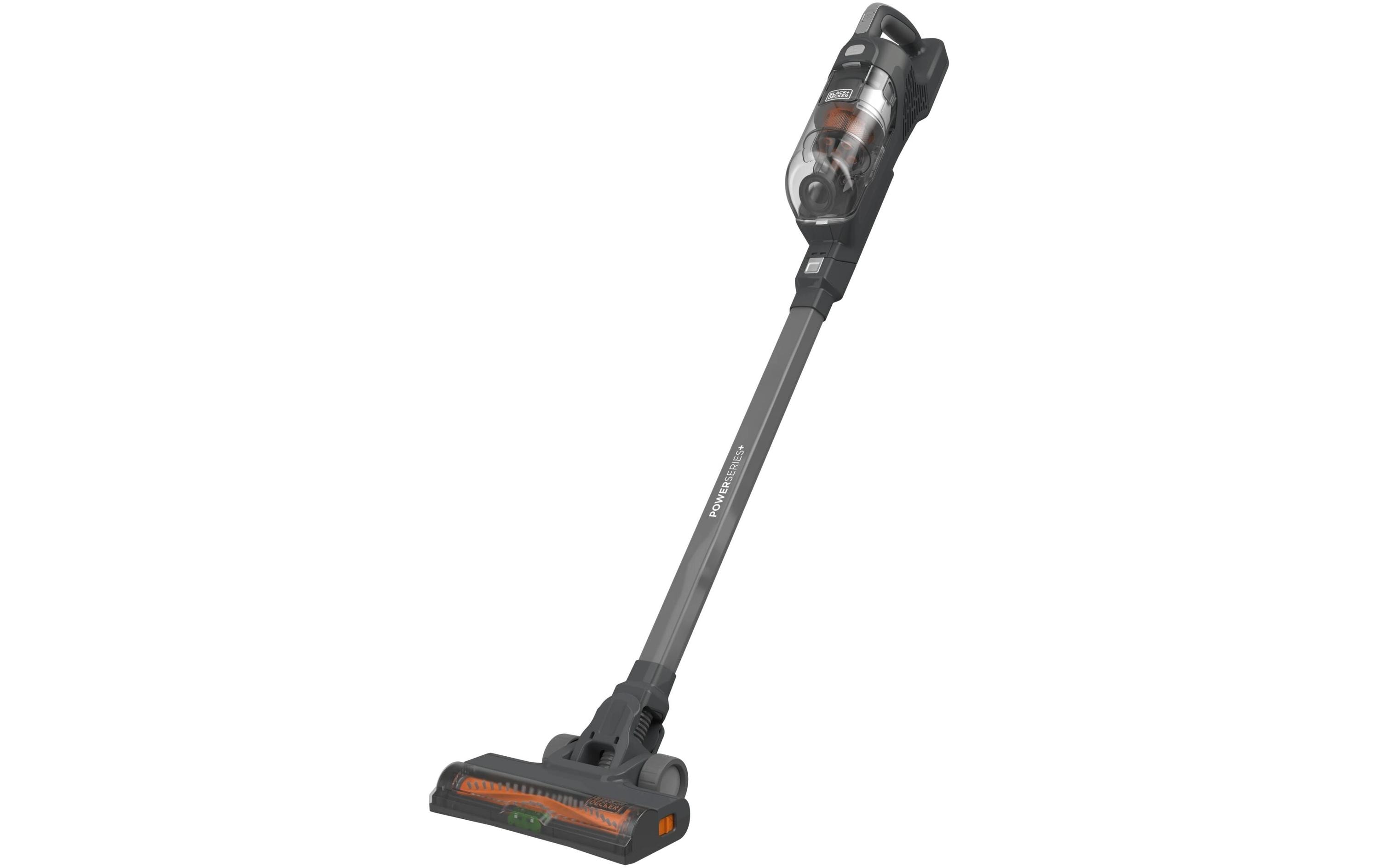 BLACK+DECKER Akku-Hand- und Stielsauger BHFEA520J Grau/Orange