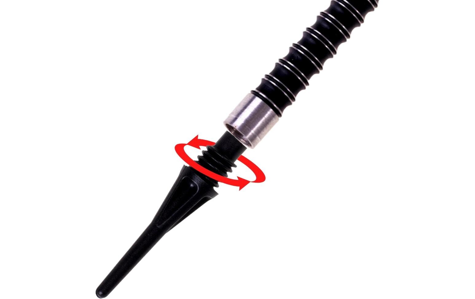 Karella Softspitzen PRO-TIP 100 Stück – Schwarz