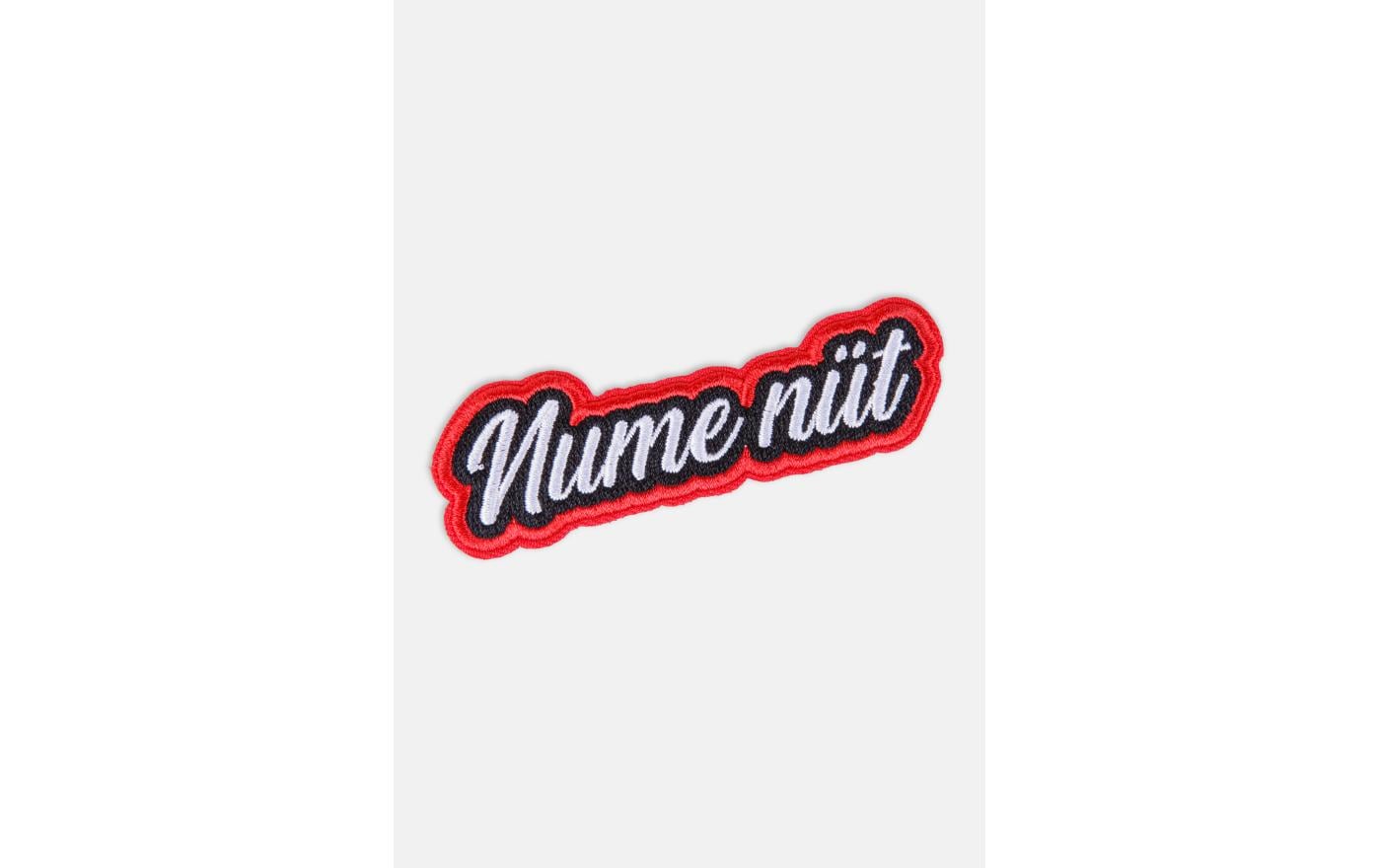 Swissmeme Aufnäher Nume nüt Polyester 8.5 x 2.5 cm