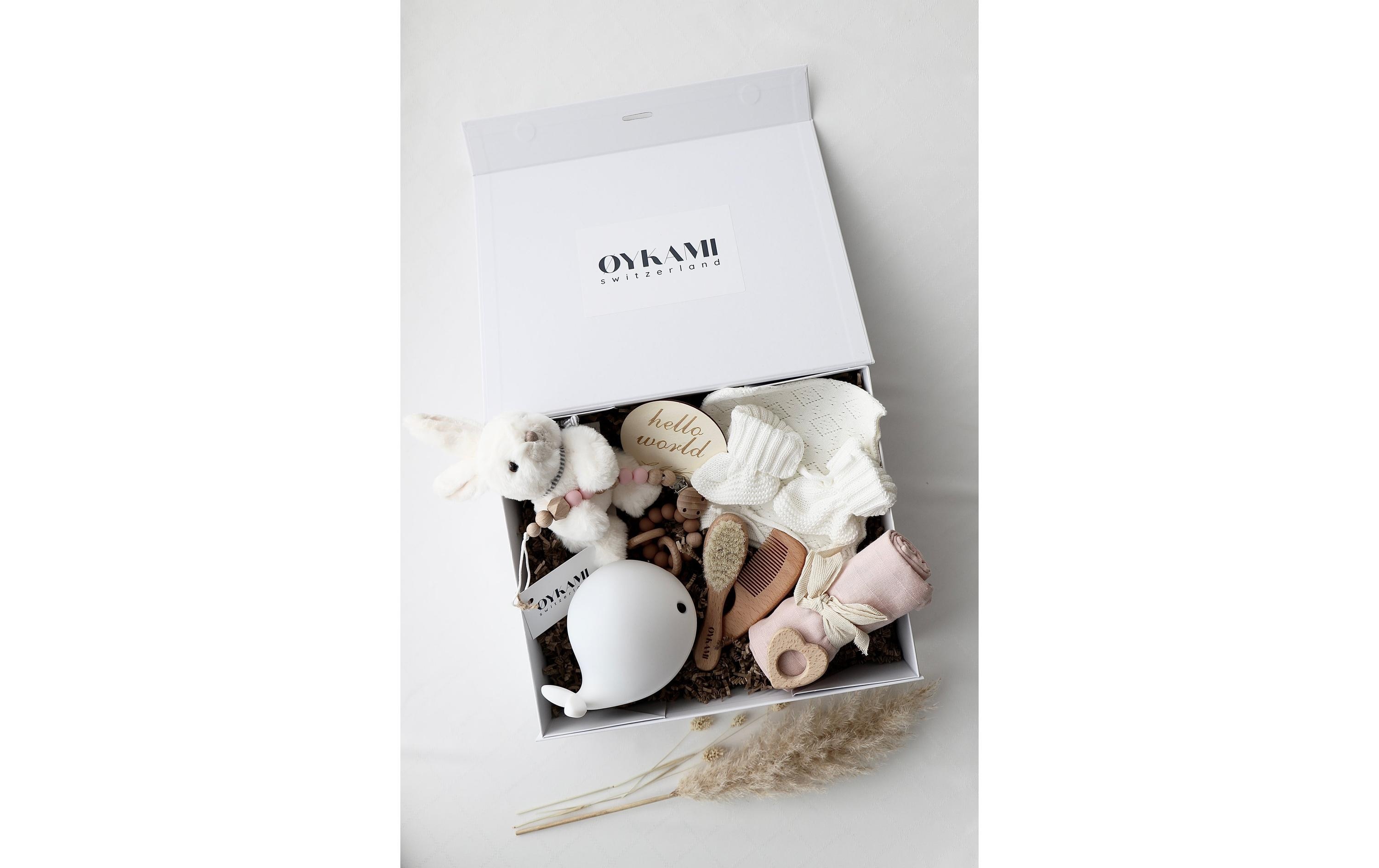 Oykami Geschenkset Paris Hase Weiss