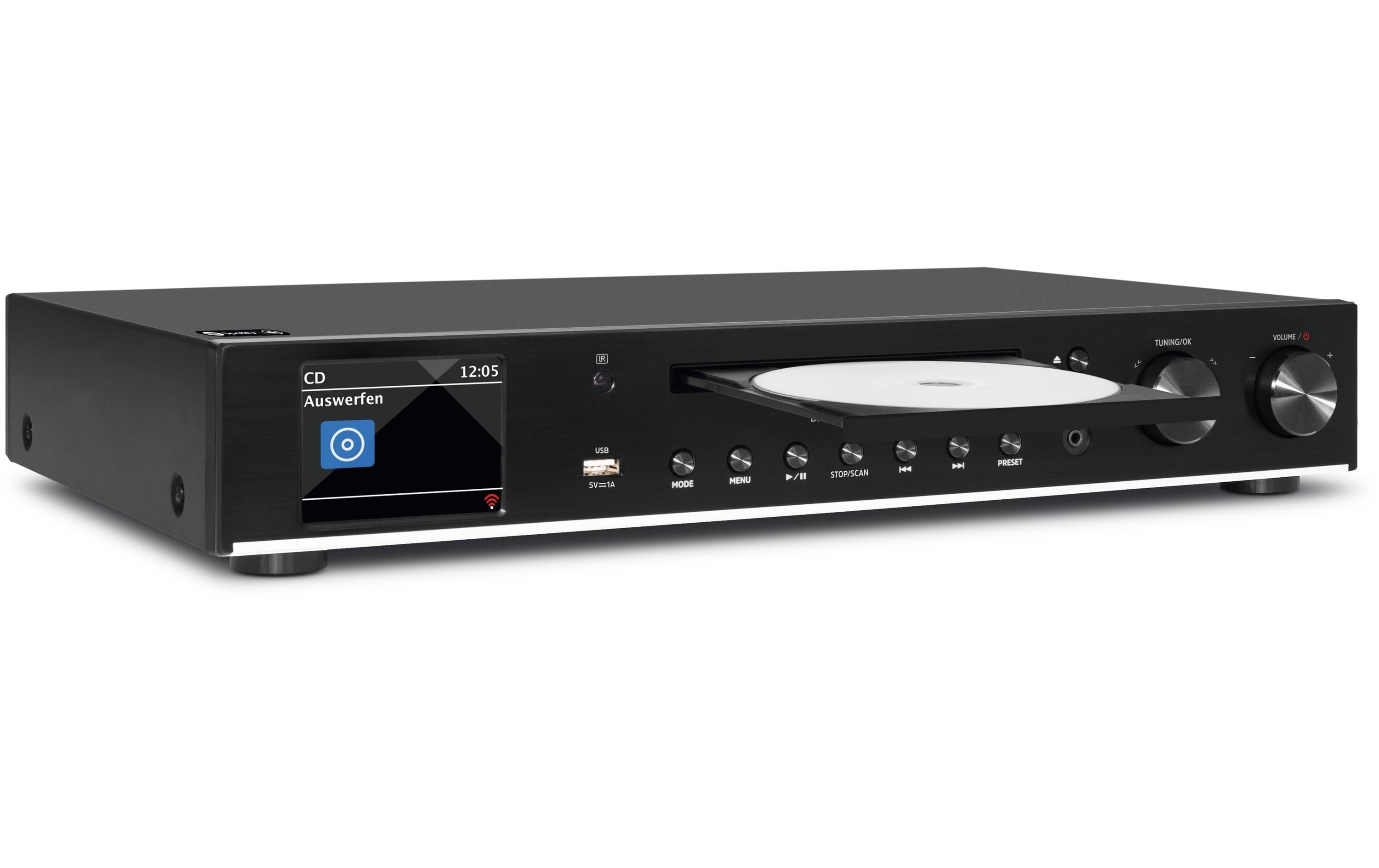 Technisat Radio-Tuner DigitRadio 143 CD V3 Schwarz