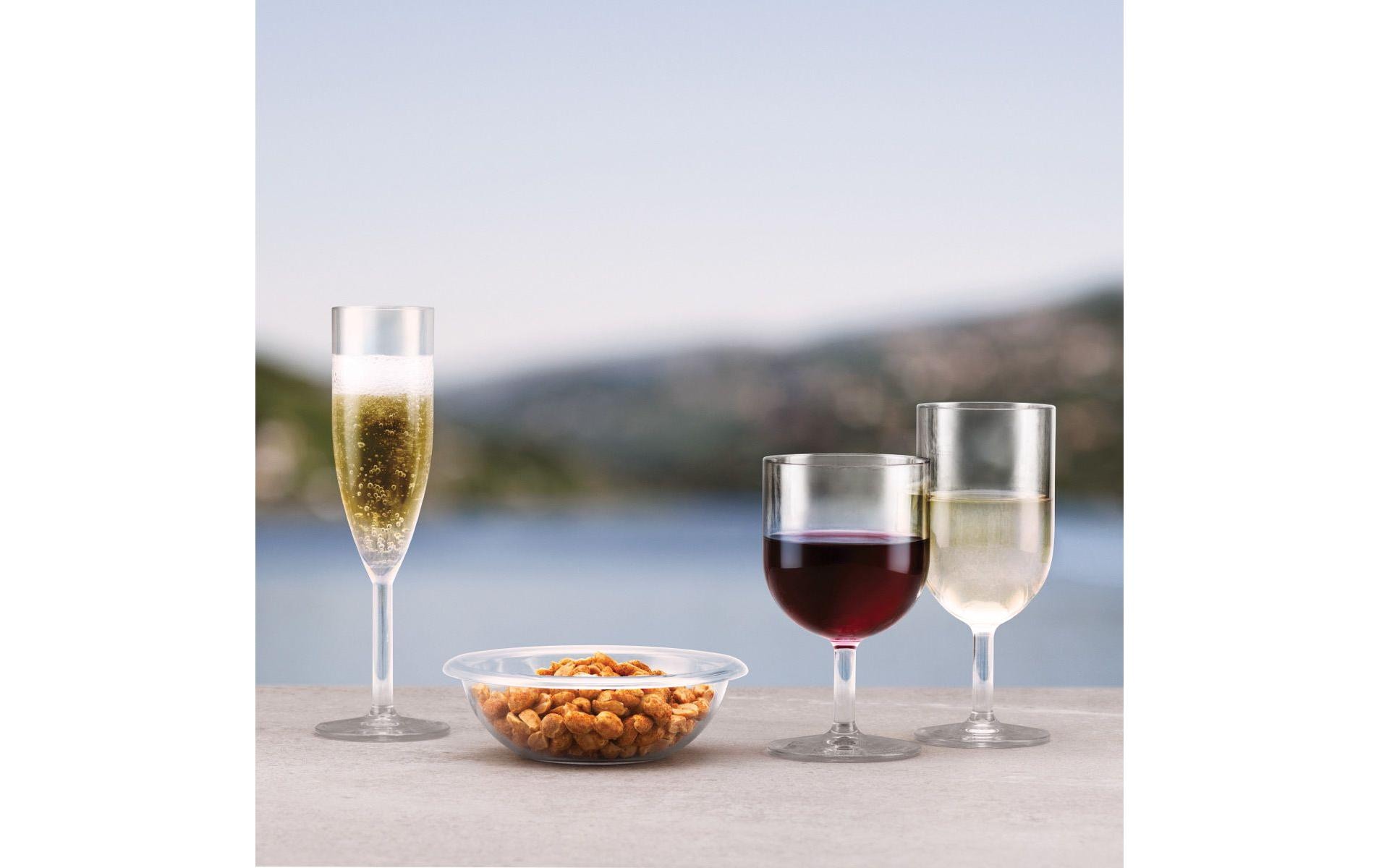 Bodum Weissweinglas Oktett 270 ml, 6 Stück, Transparent