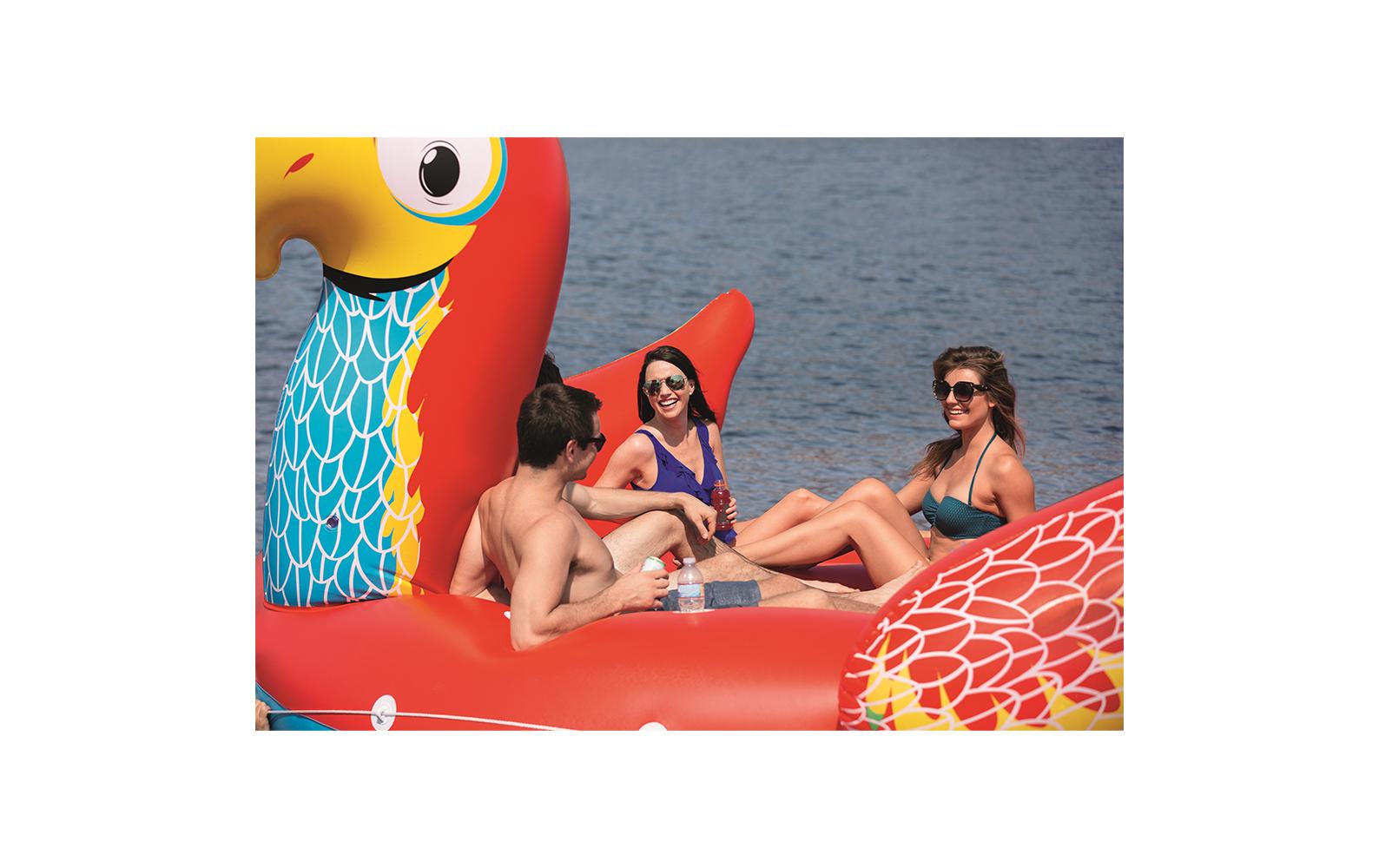 Bestway Schwimmtiere Giant Parrot 500 x 327 cm