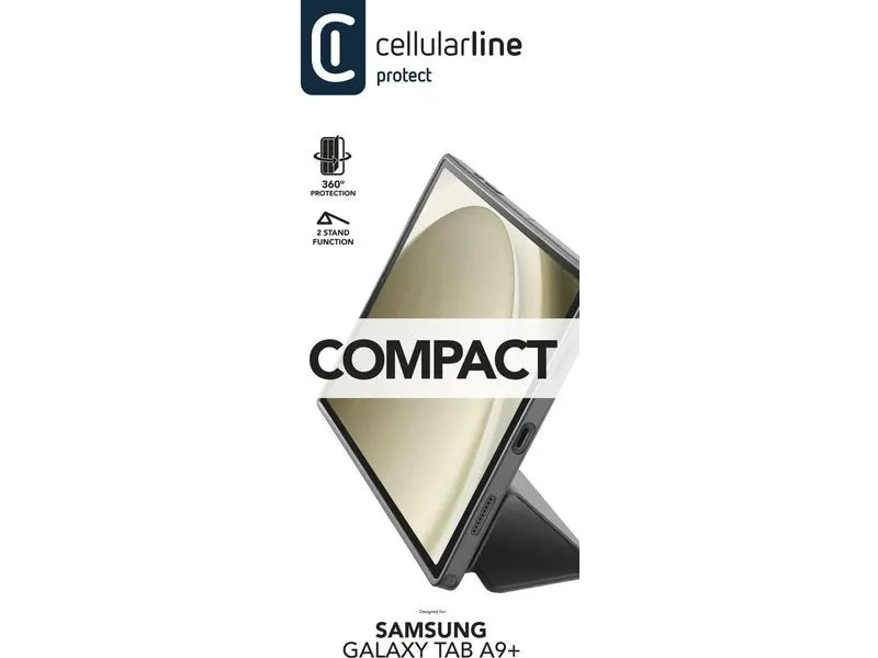 Cellular Line Tablet Book Cover Compact Case Schwarz Cellular Line Tablet Book Cover Compact Case Schwarz