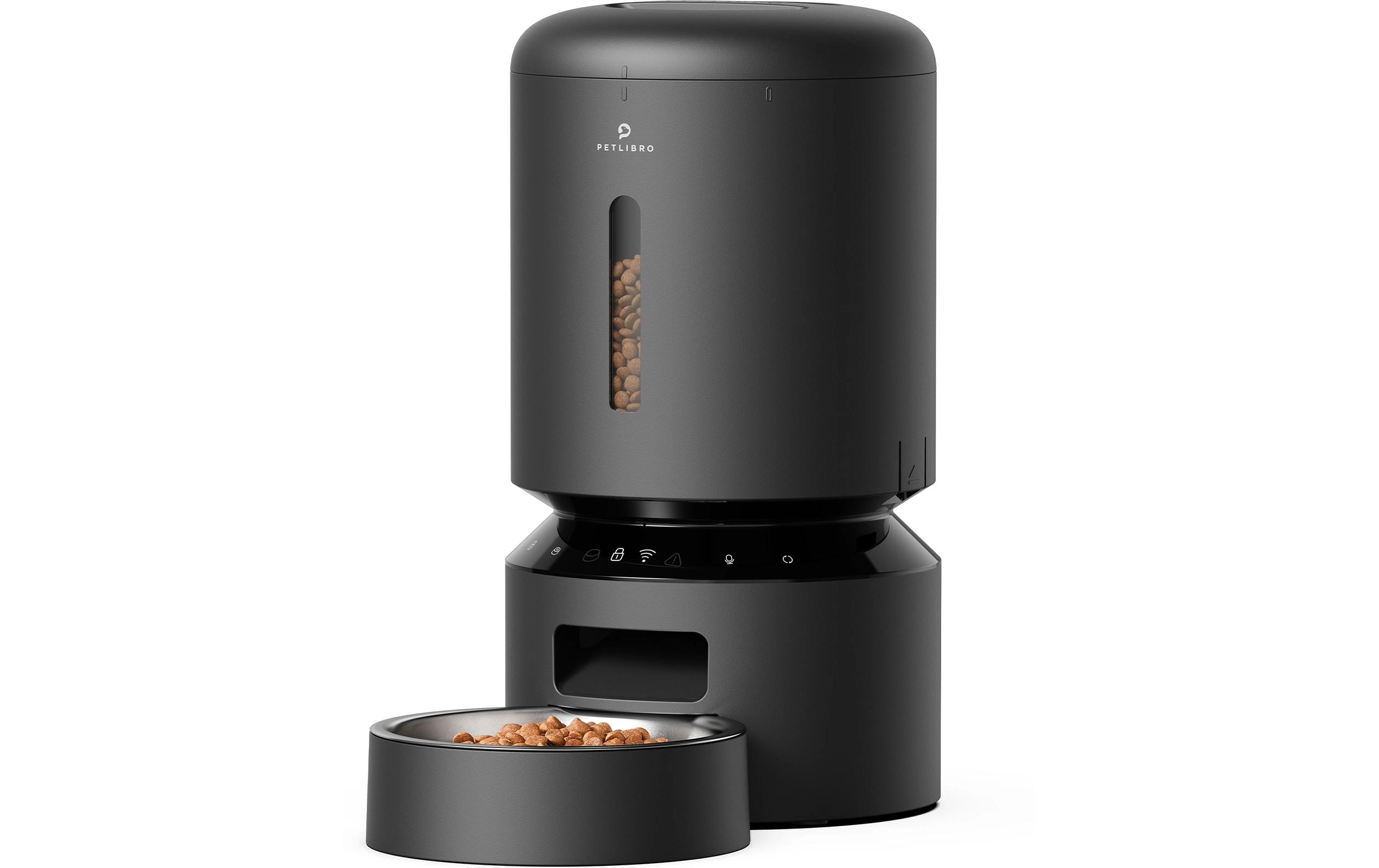 Petlibro Futterautomat Granary Wifi Feeder, 5 l, Schwarz