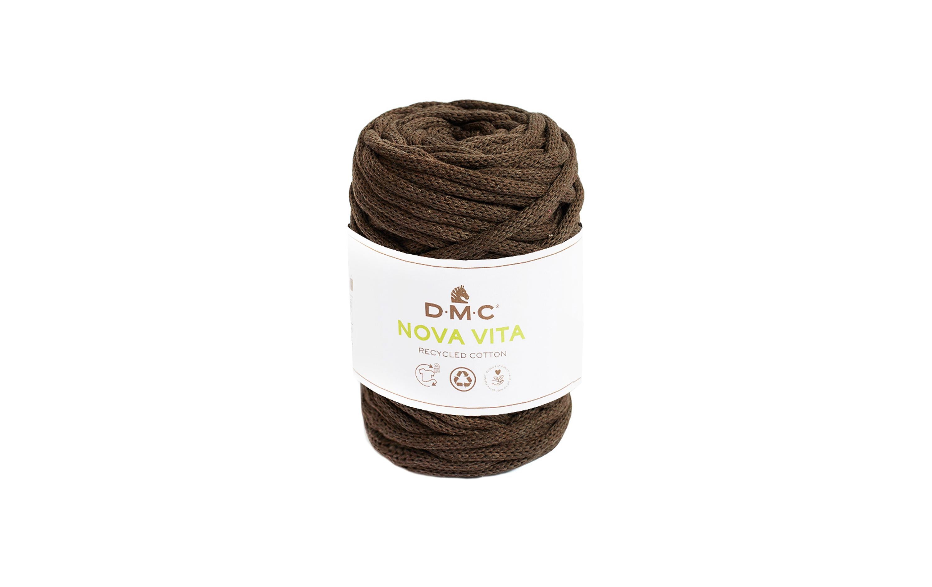 DMC Wolle Nova Vita Makramee Cord 250 g Braun