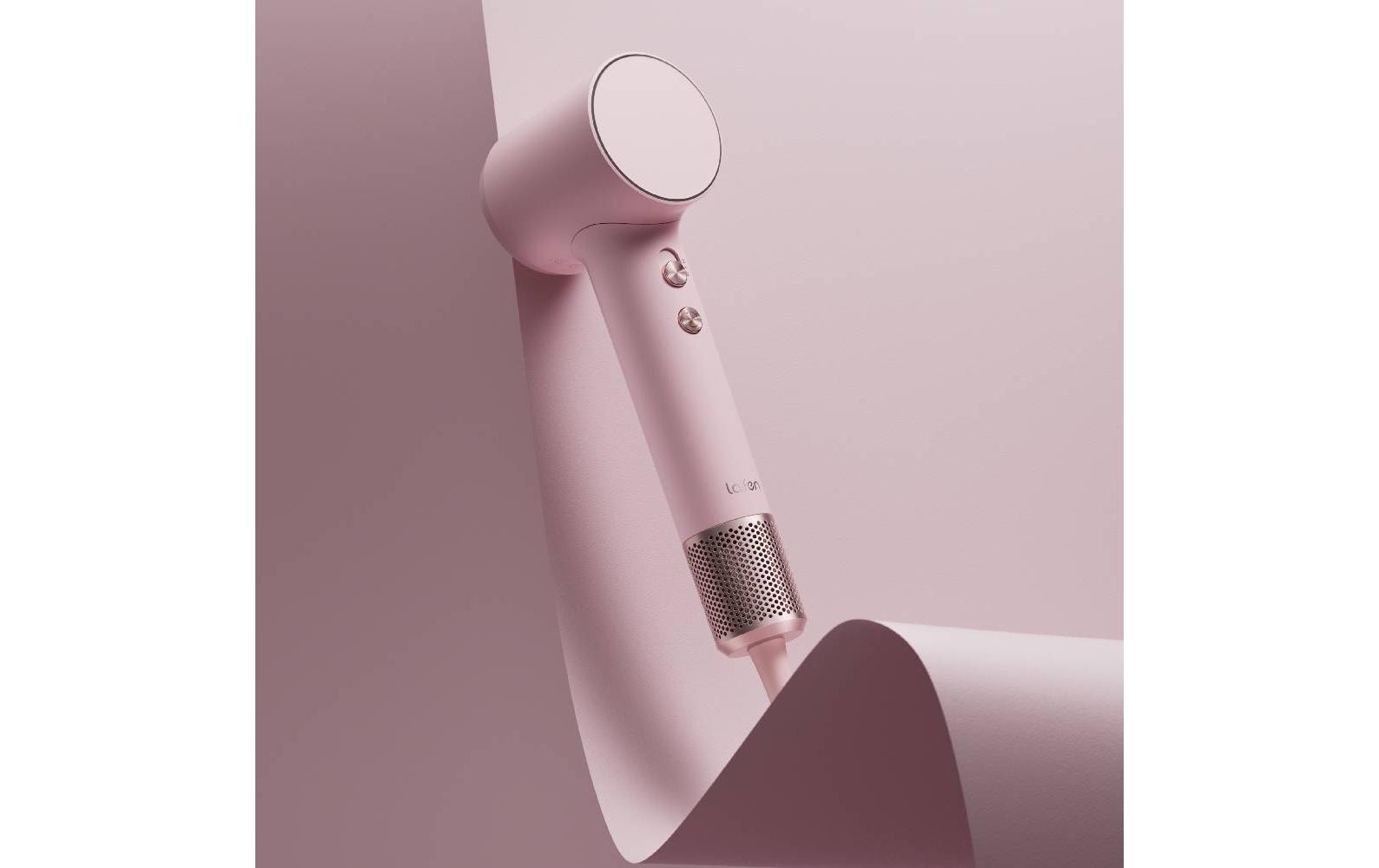 Laifen Haartrockner Mini PNK (1 Aufsatz + 1 Beutel) Pink