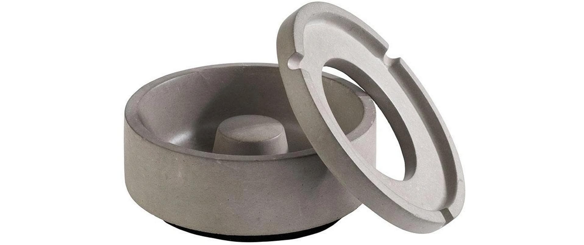 APS Aschenbecher Windascher Element 10.5 cm, Grau