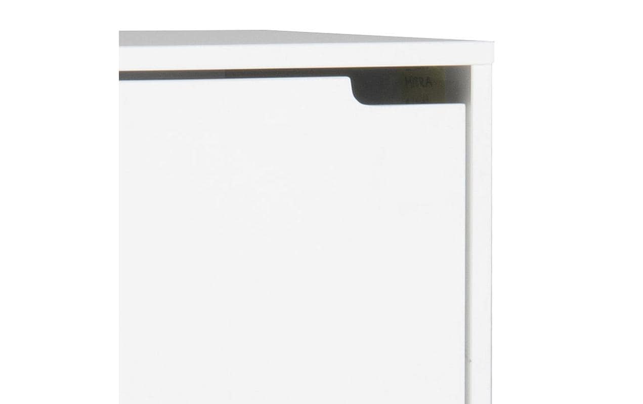 AC Design Schuhschrank Mitra 47 x 30 x 133.5 cm, Nature/Weiss