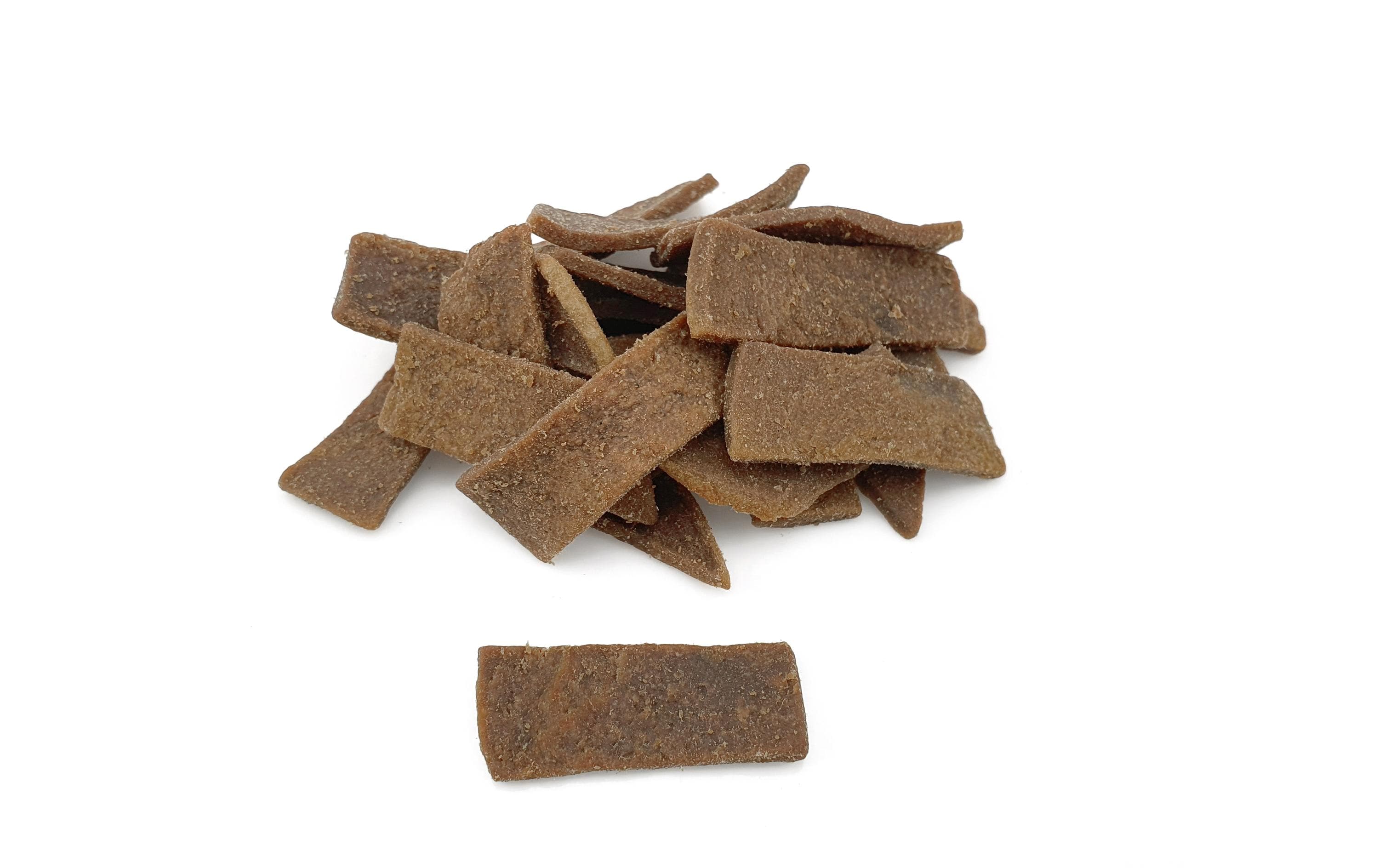 DeliBest Katzen-Snack Cat Kalb, schmale Streifen