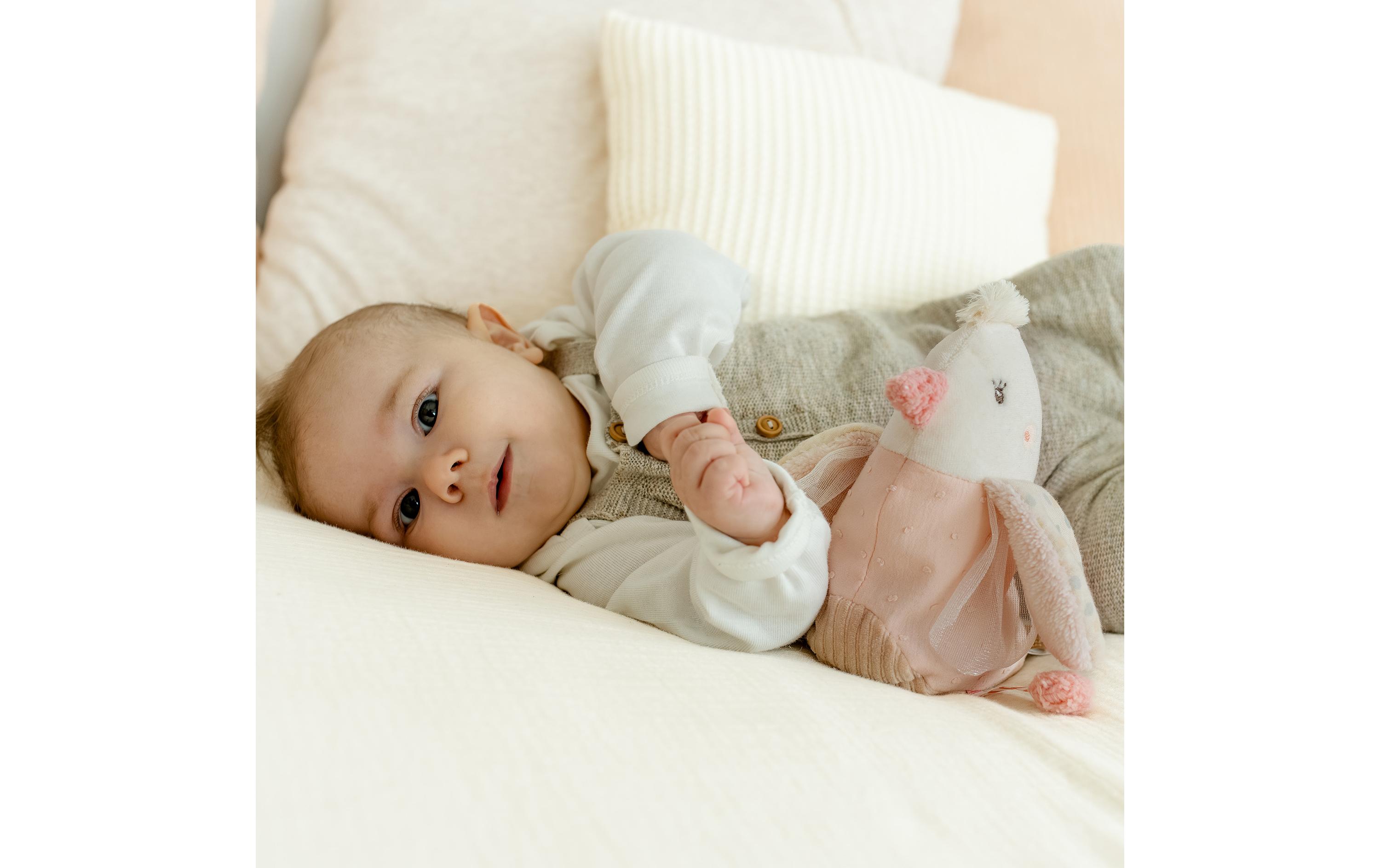 fehn Wärme-Stofftier Vogel