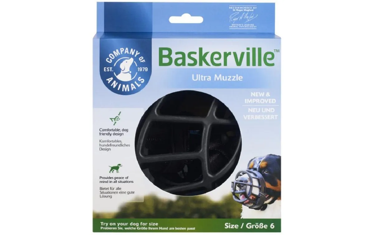 Baskerville Maulkorb Ultra Muzzle Gr. 6 Baskerville Maulkorb Ultra Muzzle Gr. 6