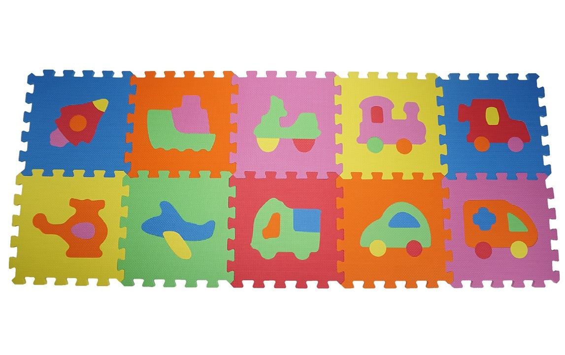 Knorrtoys Puzzlematte Fahrzeuge 9-Teilig