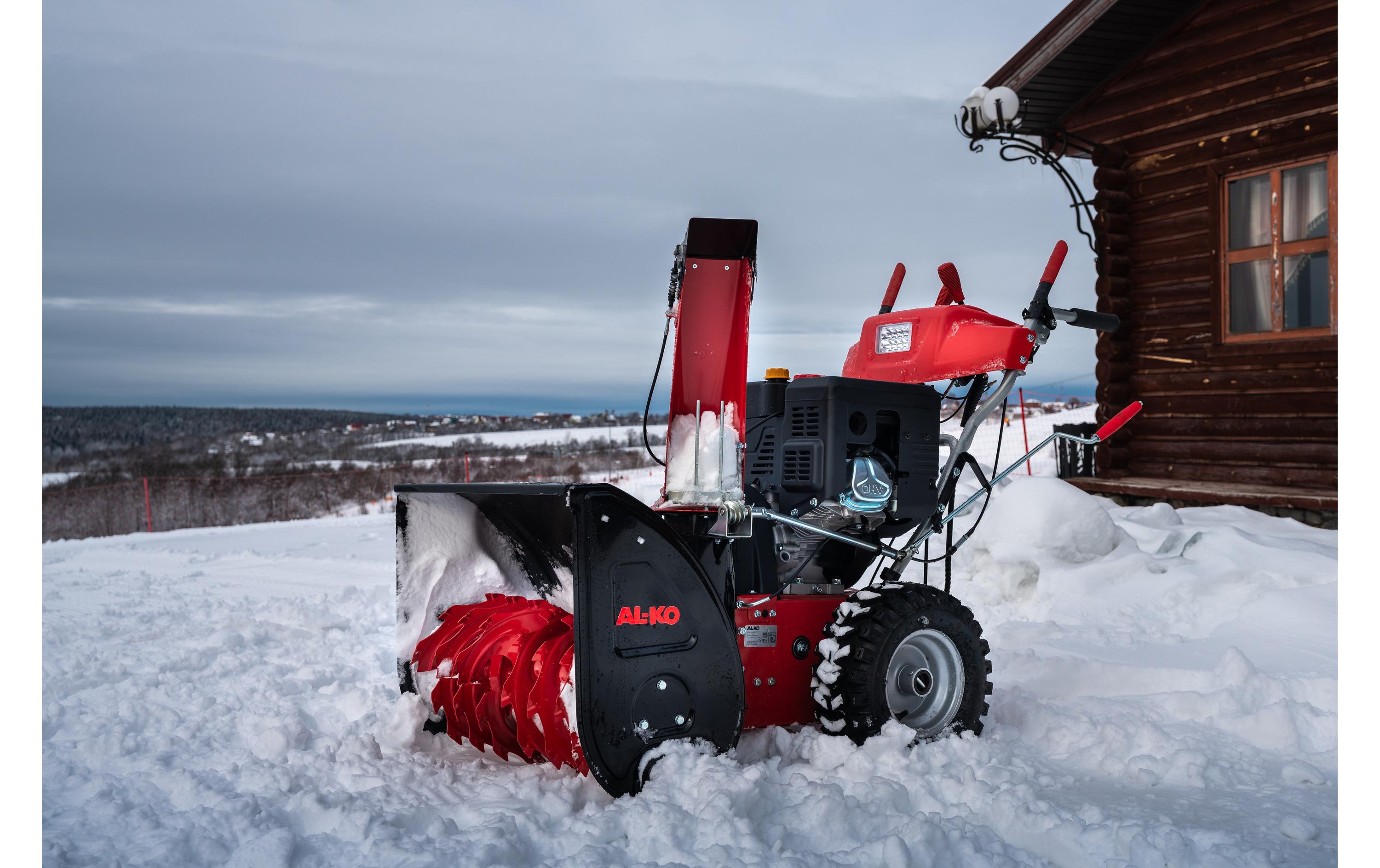 AL-KO Benzin-Schneefräse 700 E Snowline