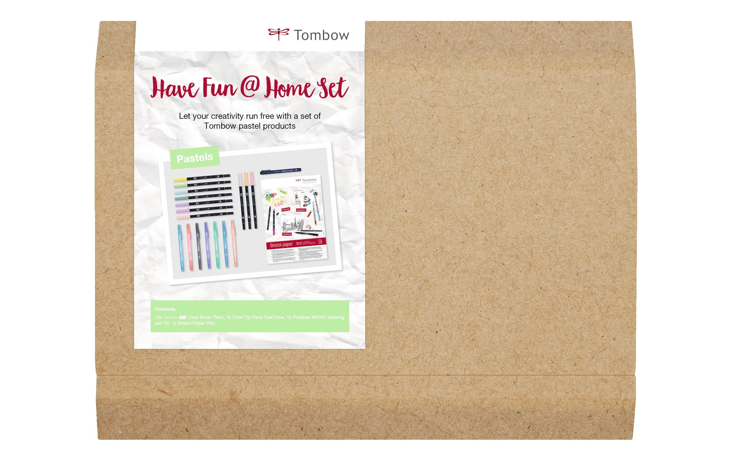 Tombow Have Fun at Home Set Watercoloring 14-teilig