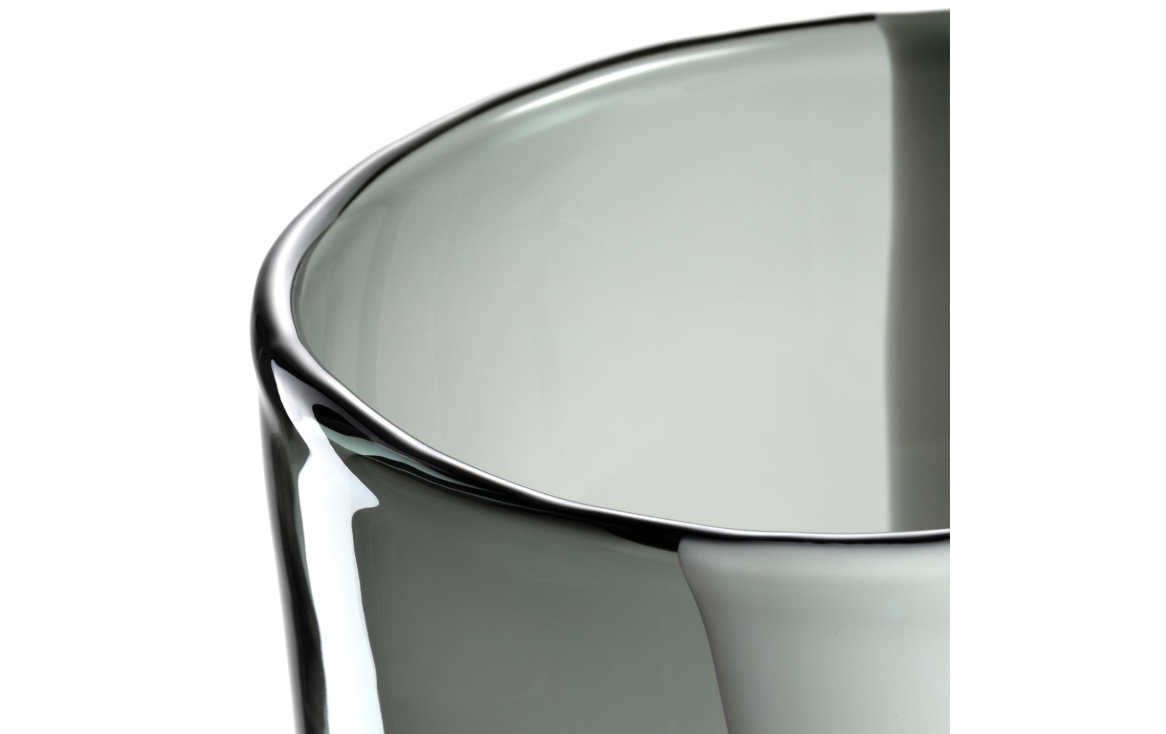 Leonardo Vase Banda Nera 40 cm, Schwarz