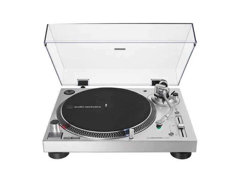 Audio-Technica Plattenspieler AT-LP120XUSB Silber Audio-Technica Plattenspieler AT-LP120XUSB Silber