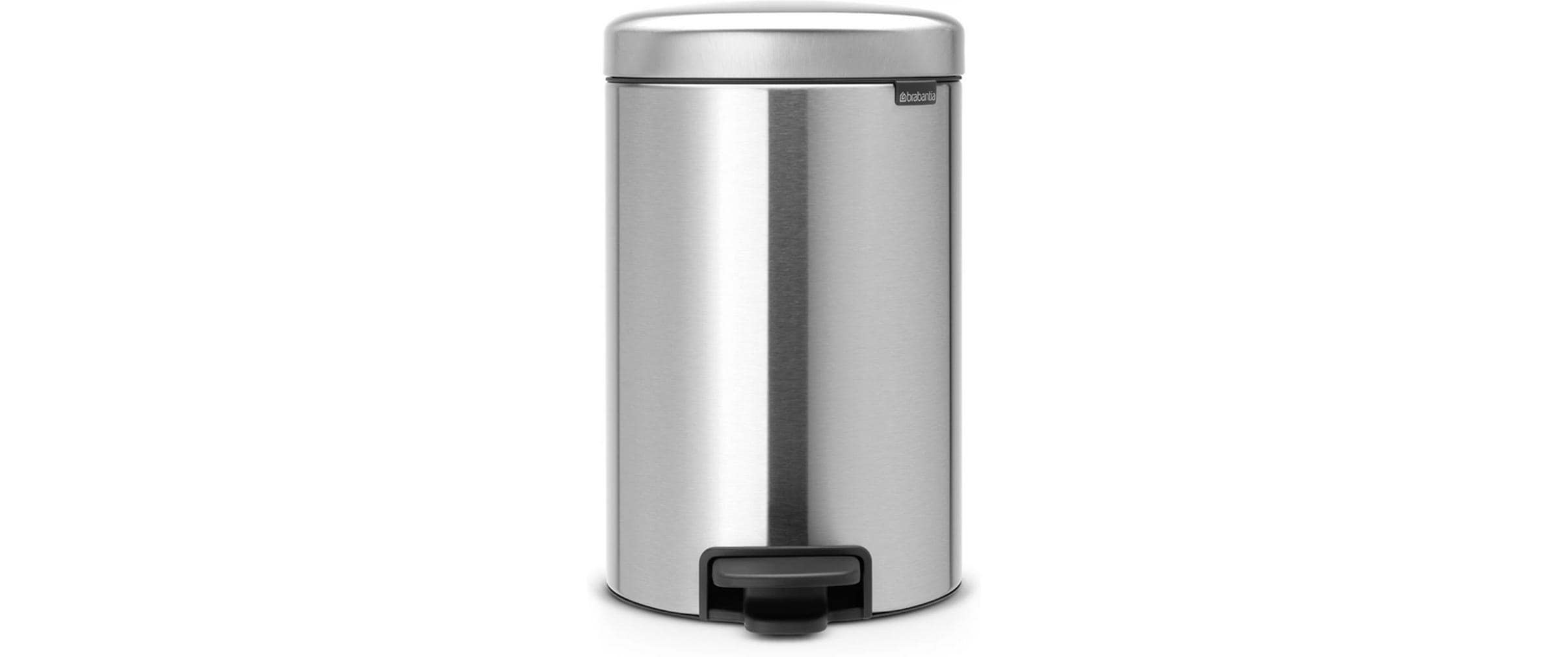 Brabantia Treteimer NewIcon 12 l, Matt Steel