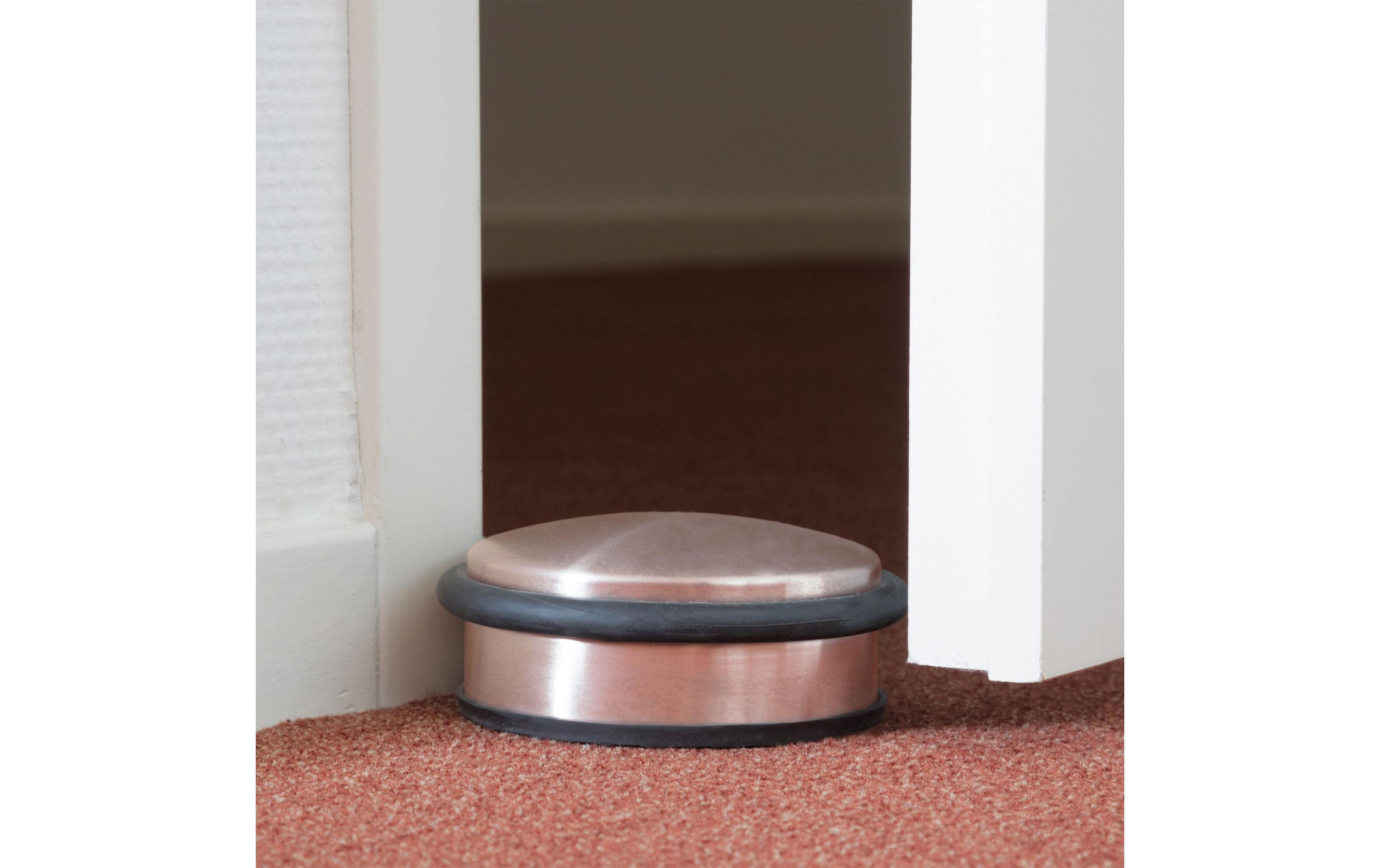 relaxdays Türsicherung Bronze, 4 x 10 cm