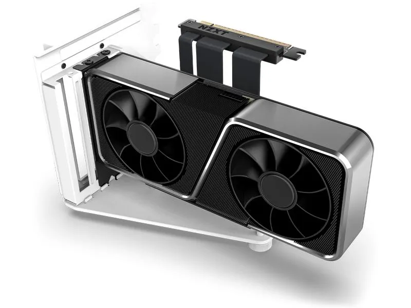 NZXT Vertikaler GPU-Montagesatz Weiss NZXT Vertikaler GPU-Montagesatz Weiss