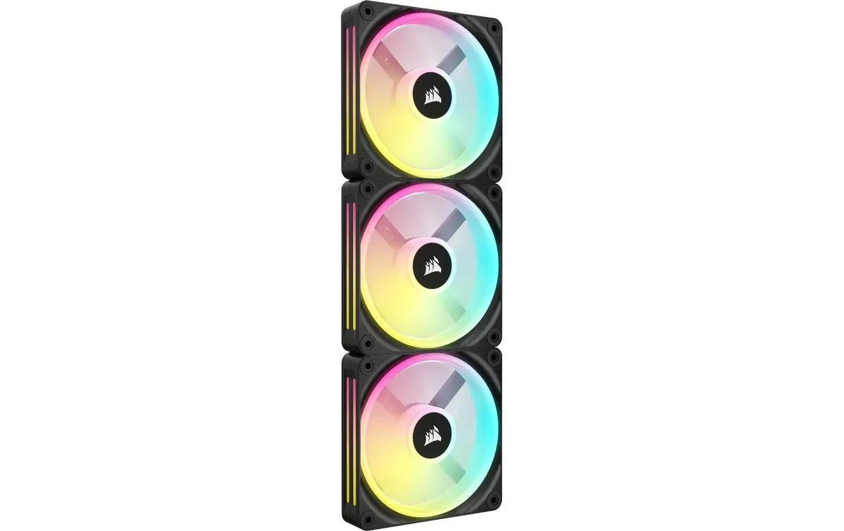 Corsair PC-Lüfter iCUE QX120 RGB Starter Kit Schwarz Corsair PC-Lüfter iCUE QX120 RGB Starter Kit Schwarz