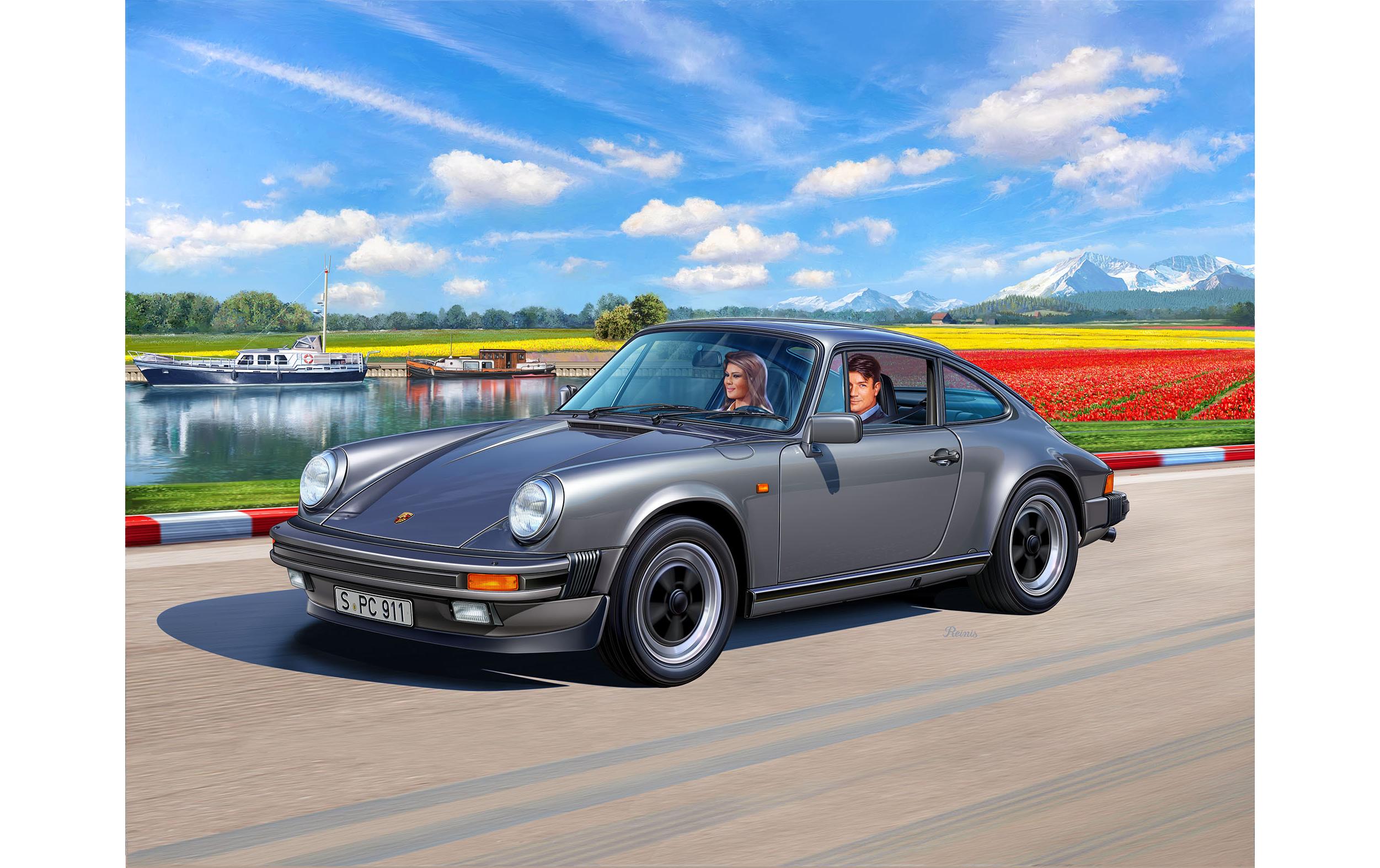 Revell Bausatz Porsche 911 G-Modell Coupé 1:24