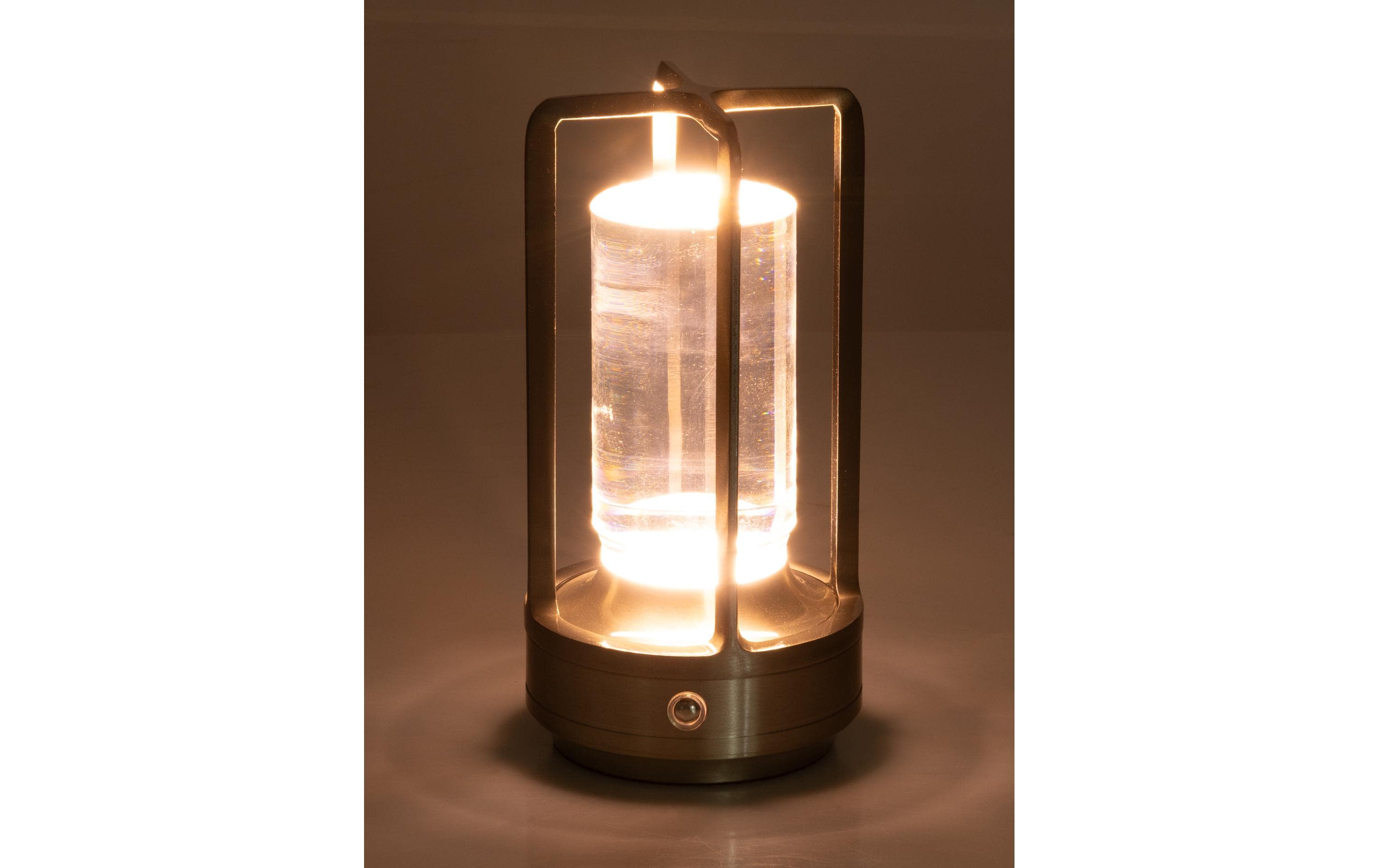 COCON USB-Tischleuchte Laterne, Silber