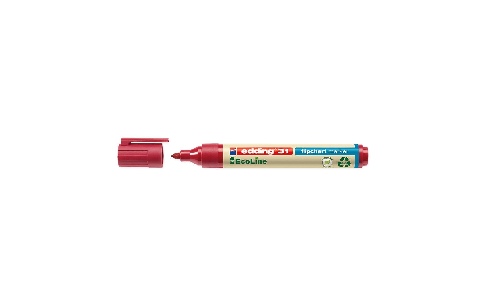 edding Flipchart-Marker 31 EcoLine Rot