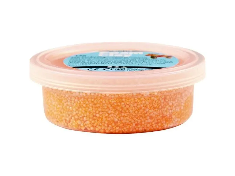 Creativ Company Modelliermasse Foam Clay 35 g Glitzer Orange