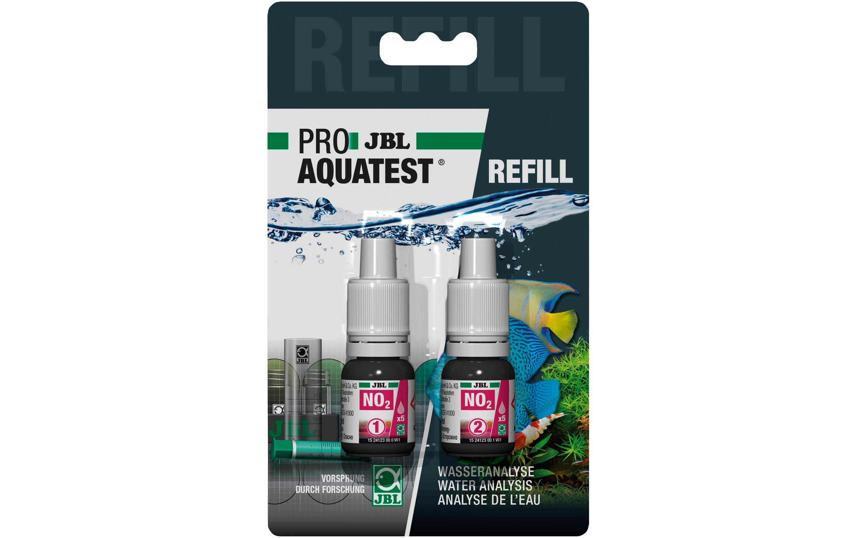 JBL Wassertest ProAquaTest NO2 Nitrit, Nachfüllpack JBL Wassertest ProAquaTest NO2 Nitrit, Nachfüllpack