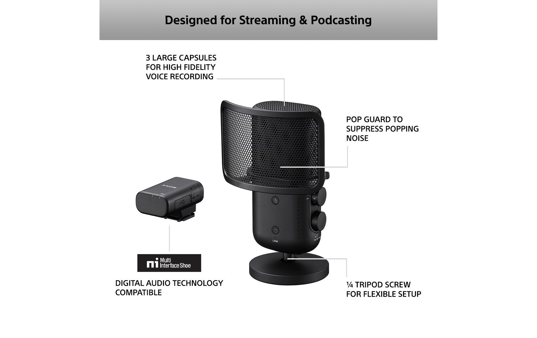 Sony Mikrofon ECM S1 Sony Mikrofon ECM S1
