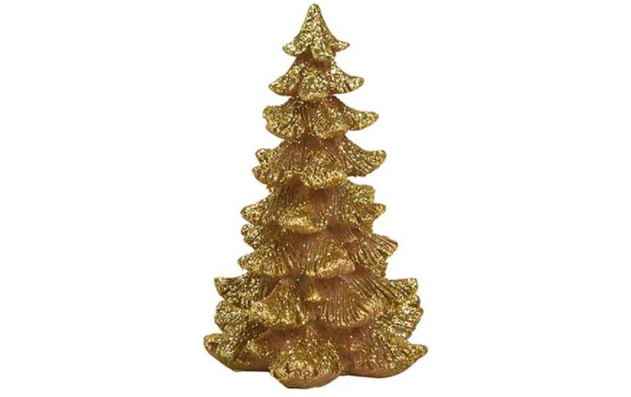 G. Wurm Weihnachtsbaum Gold, 10 x 16 x 10 cm