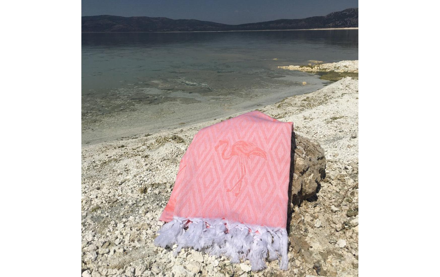 Foutastic Strandtuch Flamingo Rosa