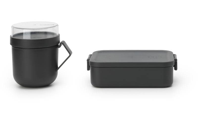 Brabantia Lunchbox Make & Take Dunkelgrau