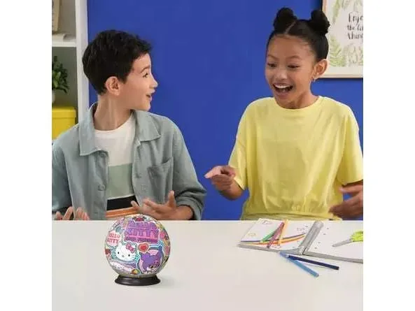 Ravensburger 3D Puzzle WT: Puzzle-Ball Hello Kitty Ravensburger 3D Puzzle WT: Puzzle-Ball Hello Kitty
