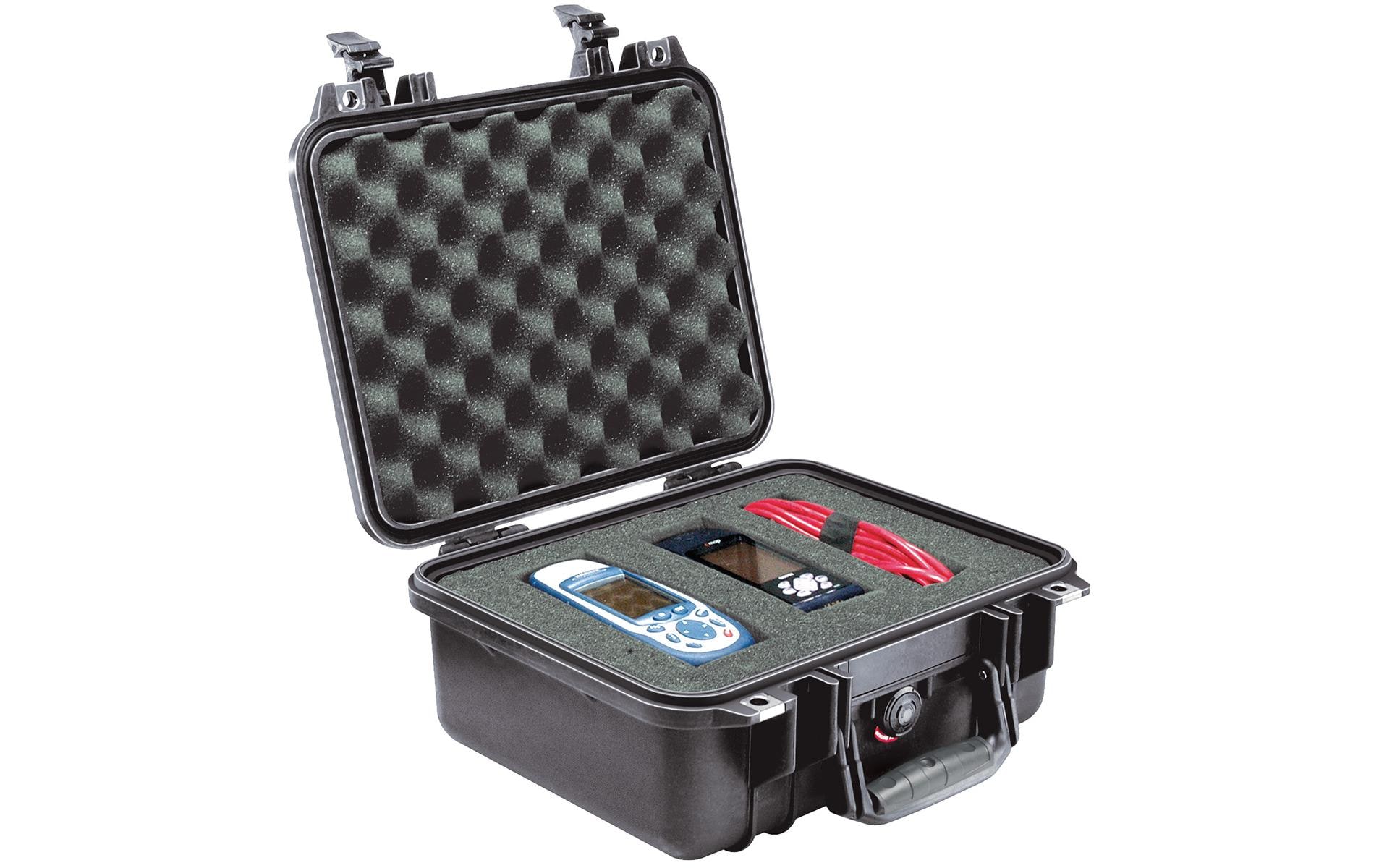 Peli Schutzkoffer 1400 mit Schaumstoffeinlage, Schwarz Peli Schutzkoffer 1400 mit Schaumstoffeinlage, Schwarz