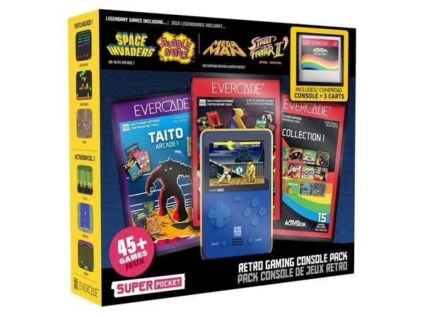 Blaze Super Pocket – Capcom Starter Bundle 1 3 Cartridges Blaze Super Pocket – Capcom Starter Bundle 1 3 Cartridges