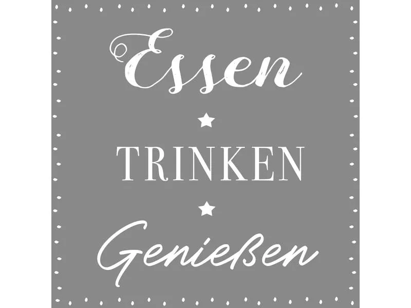 Braun + Company Papierservietten Geniessen, 33 cm x 33 cm, 20 Stück Braun + Company Papierservietten Geniessen, 33 cm x 33 cm, 20 Stück
