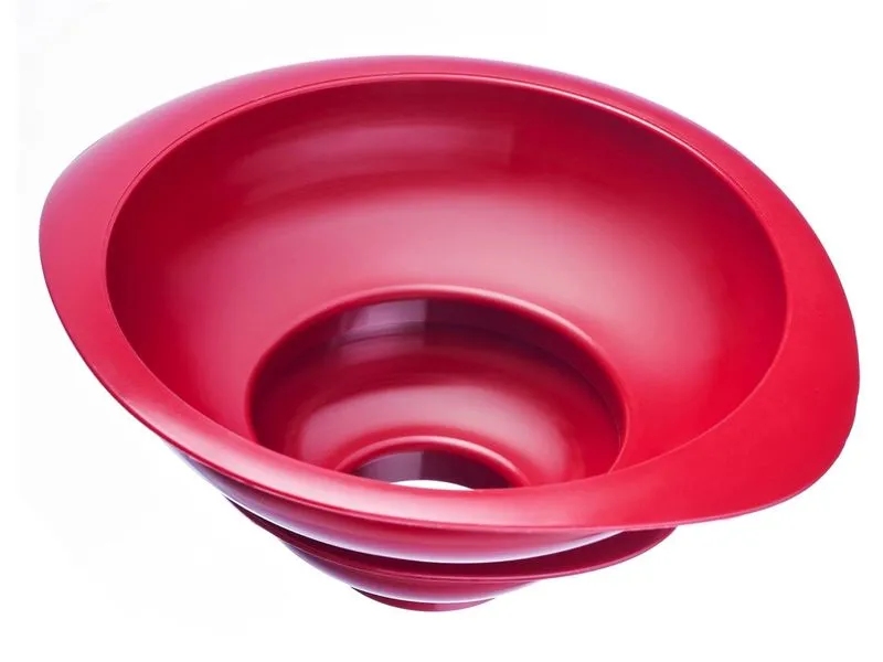Westmark Trichter Twix 2-teilig, Rot