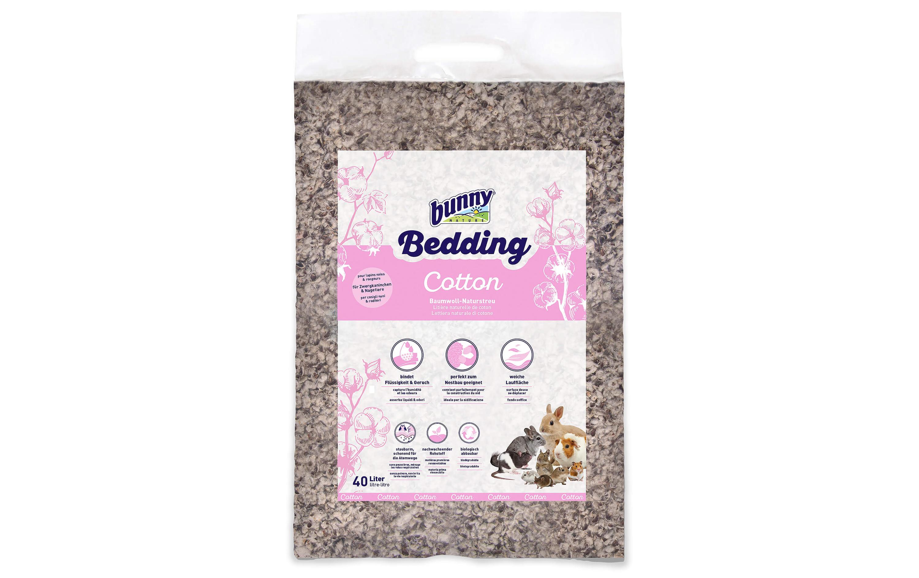 Bunny Nature Bedding Cotton, 40 l Bunny Nature Bedding Cotton, 40 l