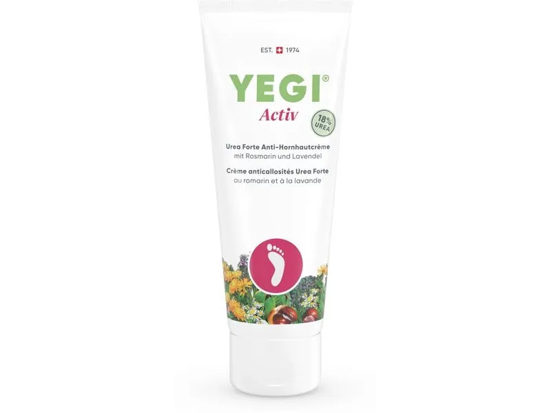 Yegi Fusscrème Activ Urea 75 ml Yegi Fusscrème Activ Urea 75 ml