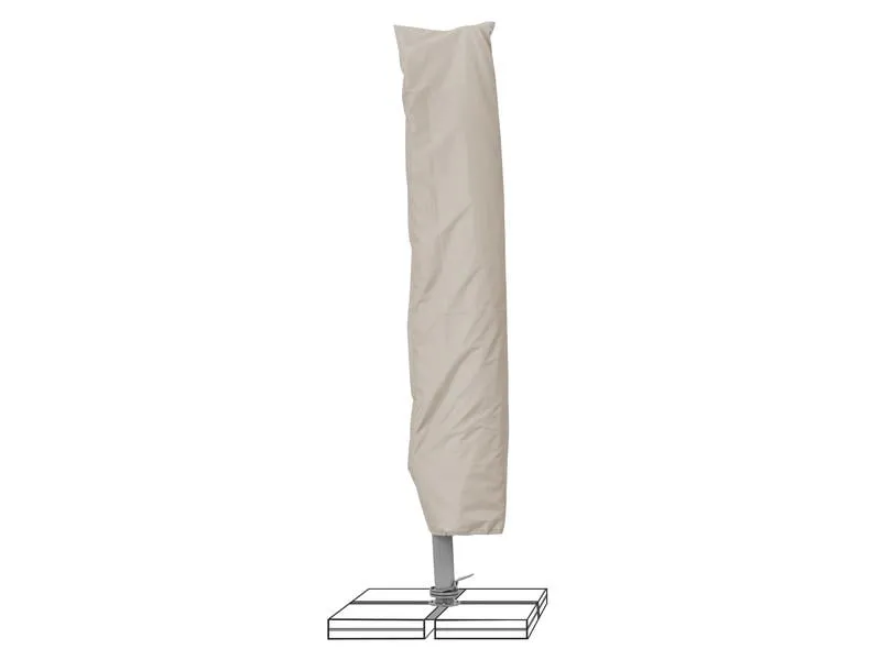 Suncomfort by Glatz Sonnenschirm Varioflex Solar LED, 300 x 300 cm, Light Grey Suncomfort by Glatz Sonnenschirm Varioflex Solar LED, 300 x 300 cm, Light Grey