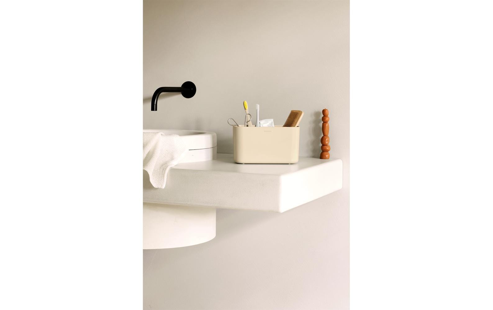 Brabantia Bad-Utensilienhalter ReNew Beige