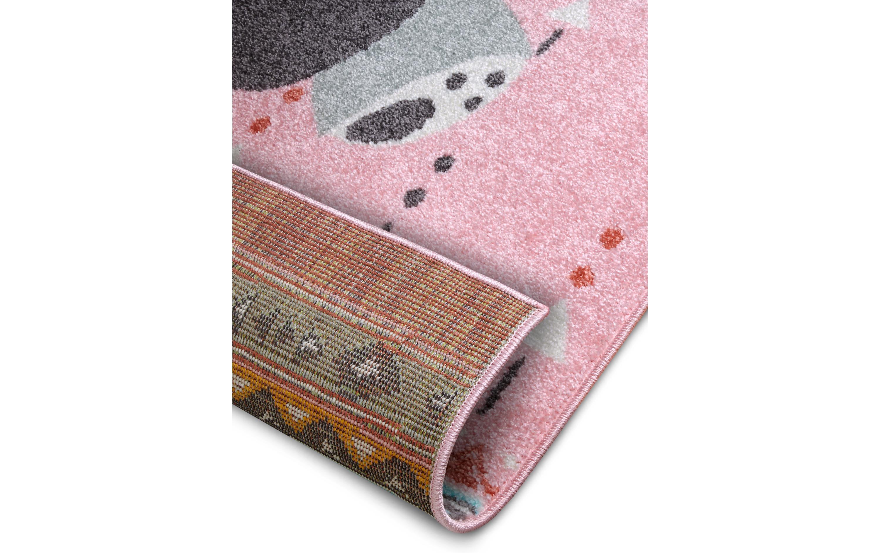 Hanse Home Dekoteppich Panda 120 x 170 cm, Rosa Hanse Home Dekoteppich Panda 120 x 170 cm, Rosa