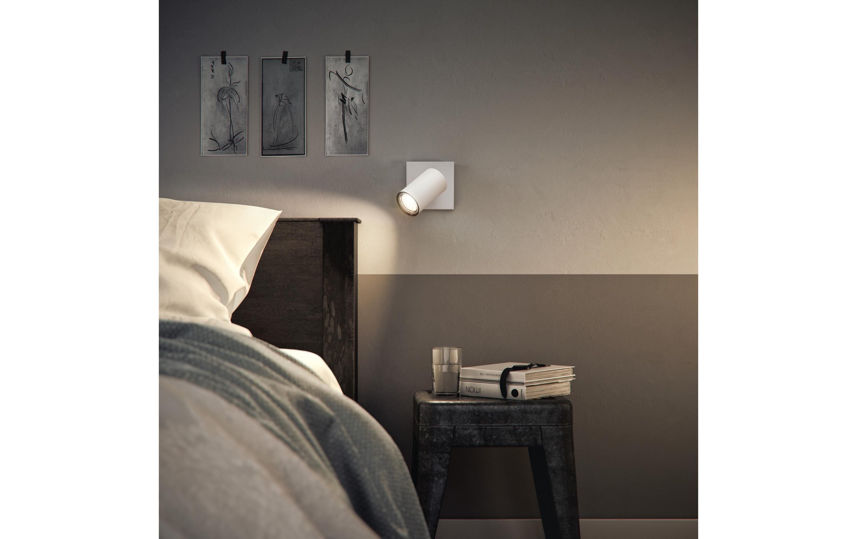 Philips Aufbauspot MyLiving Kosipo, 5.5W, GU10, Weiss