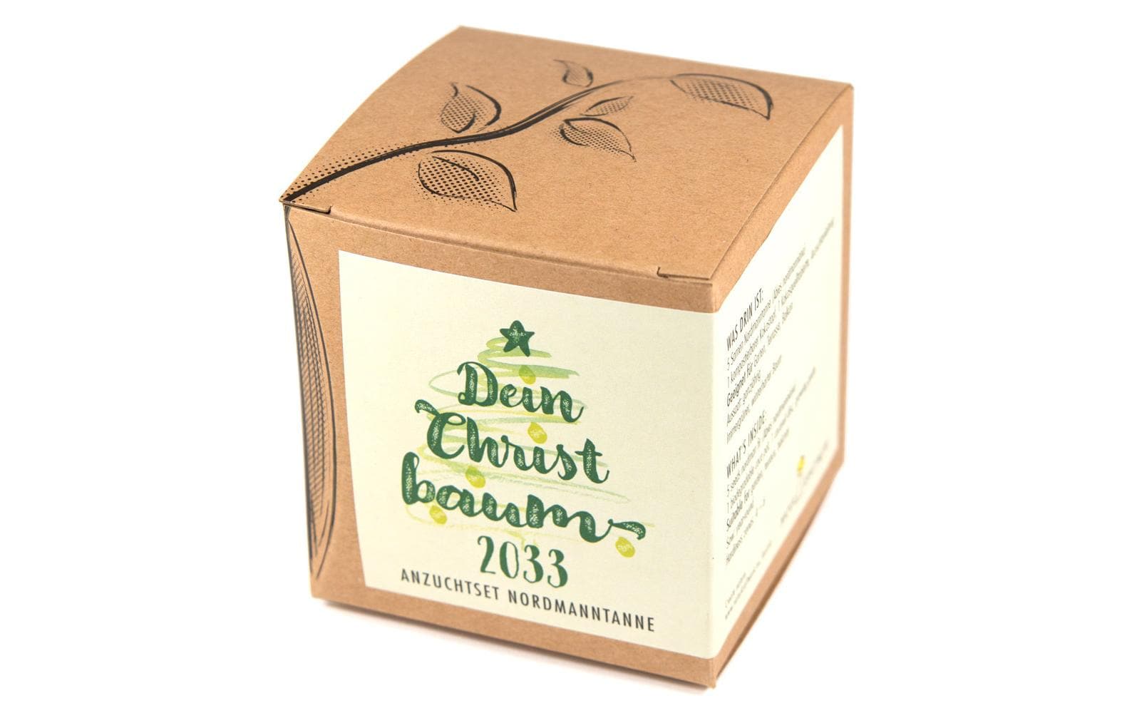 Naturkraftwerk Anzuchtset Dein Christbaum 2033, mit Nordmanntanne