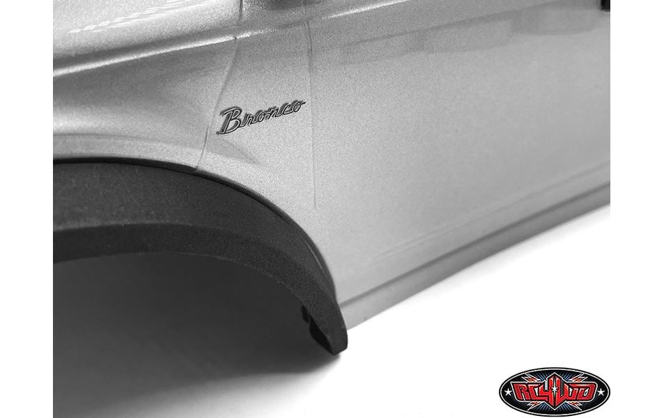 RC4WD Emblem Body Decals TRX-4 21 Bronco, Schwarz